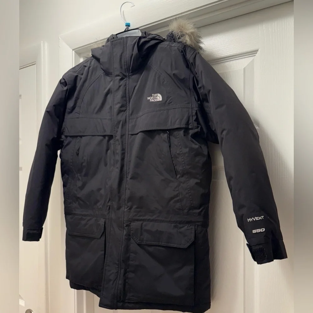 The North Face Men's Black HyVent Jacket size L 14/16